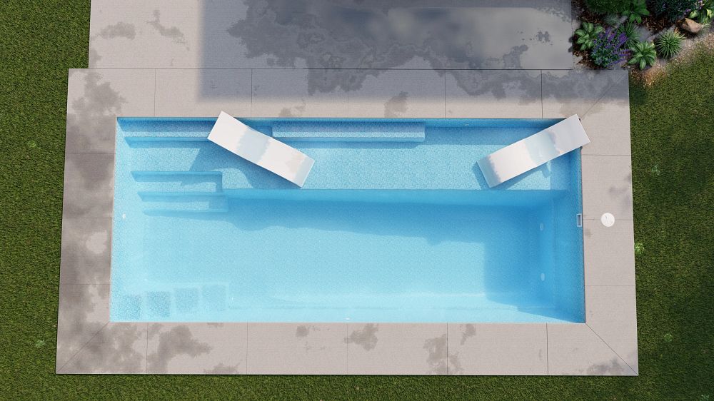 are fiberglass pools slippery