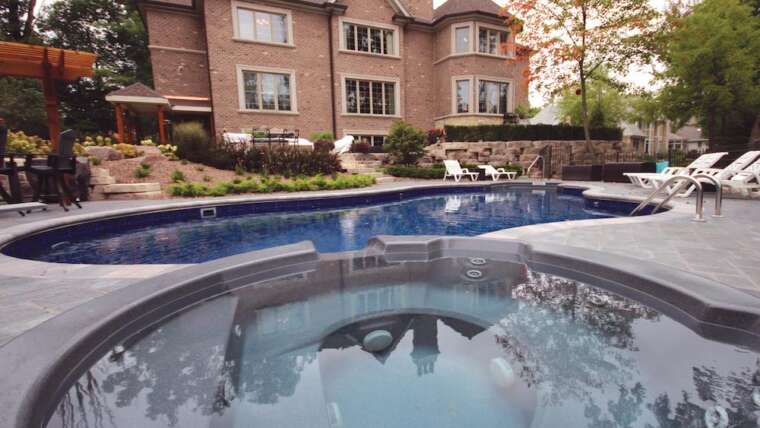backyard pool layout example